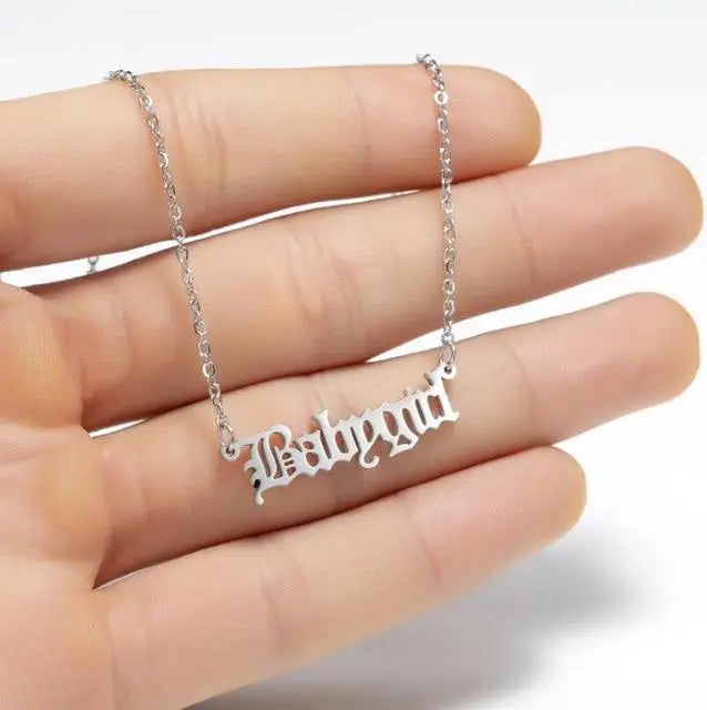 Urban Letter Necklace