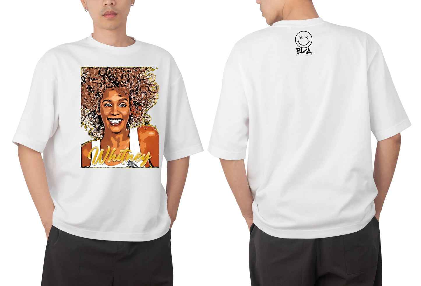 Whitney Houston graphic t-shirt