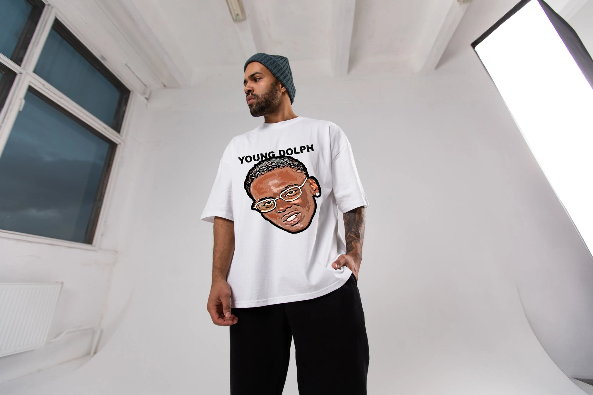 Limited Edition Young Dolph Tee - Boo Koo Art