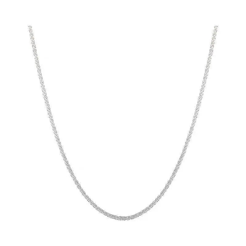 Sparkling Clavicle Chain Necklace - Boo Koo Art